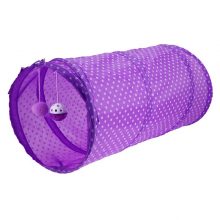 Colorful Folding Cat Tunnel Toy