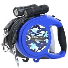 Multifunctional Automatic Retractable Dog’s Leash with LED Flashlight