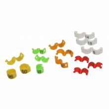 Colorful Clip Rings For Birds