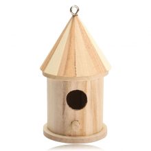 Eco-Friendly Wooden Bird House