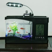 USB LED Light LCD Screen Mini Aquariums